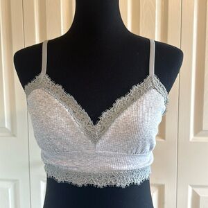 Aerie lace trim bralette